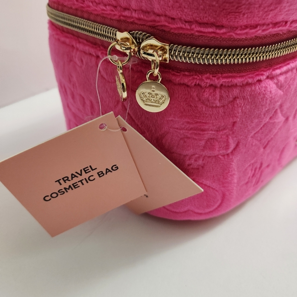 🆕️⬇️Juicy Couture Travel Cosmetic Bag with Toiletry Bottle - Picture 5 of 13